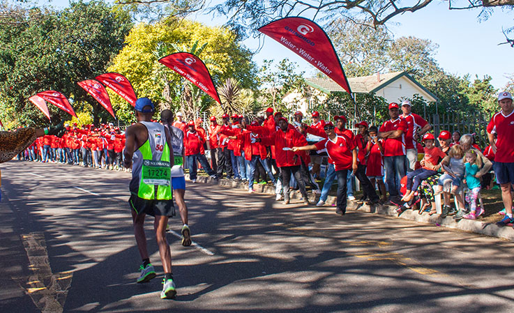 Record-breaking 271 Grindrod volunteers at Comrades Marathon