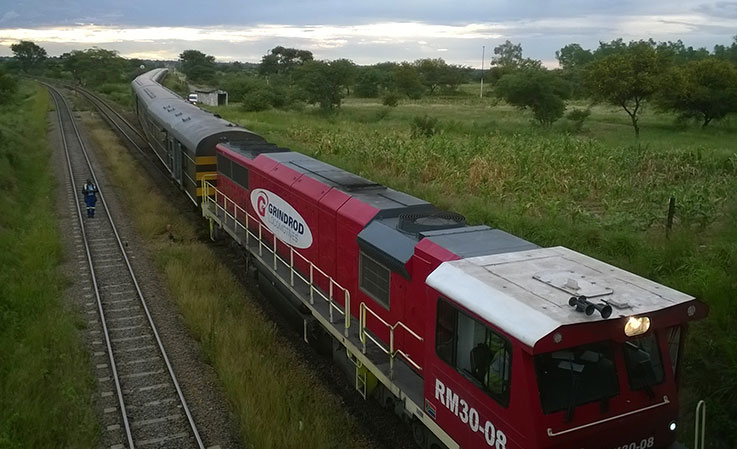 BBR now hauling Rovos train from Beitbridge to Bulawayo