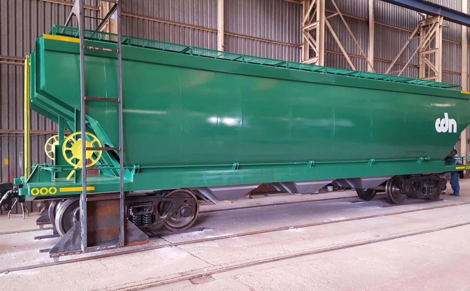 GPR Leasing Africa delivers its first grain hopper 