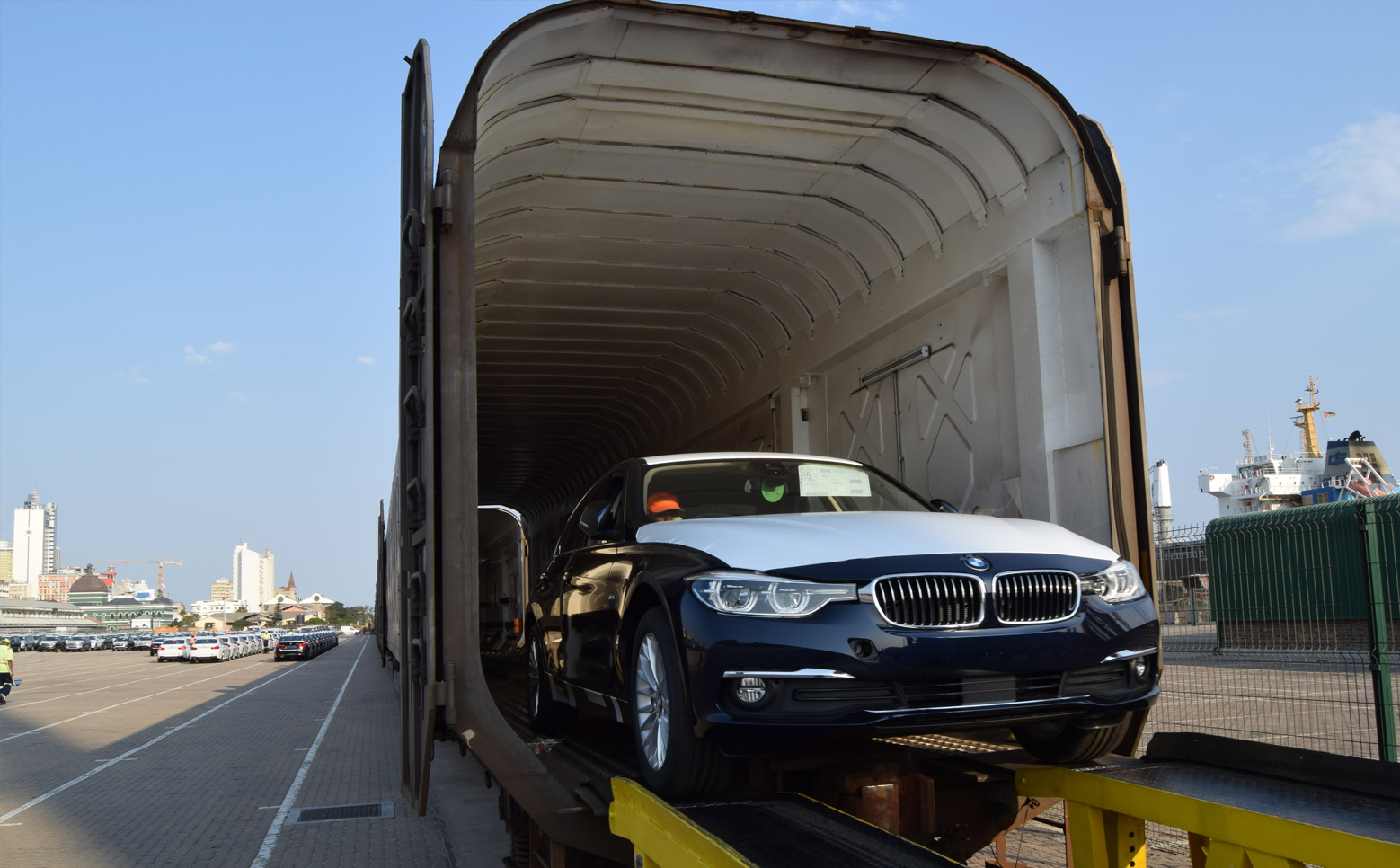 Grindrod Maputo Car Terminal reports successful train trial