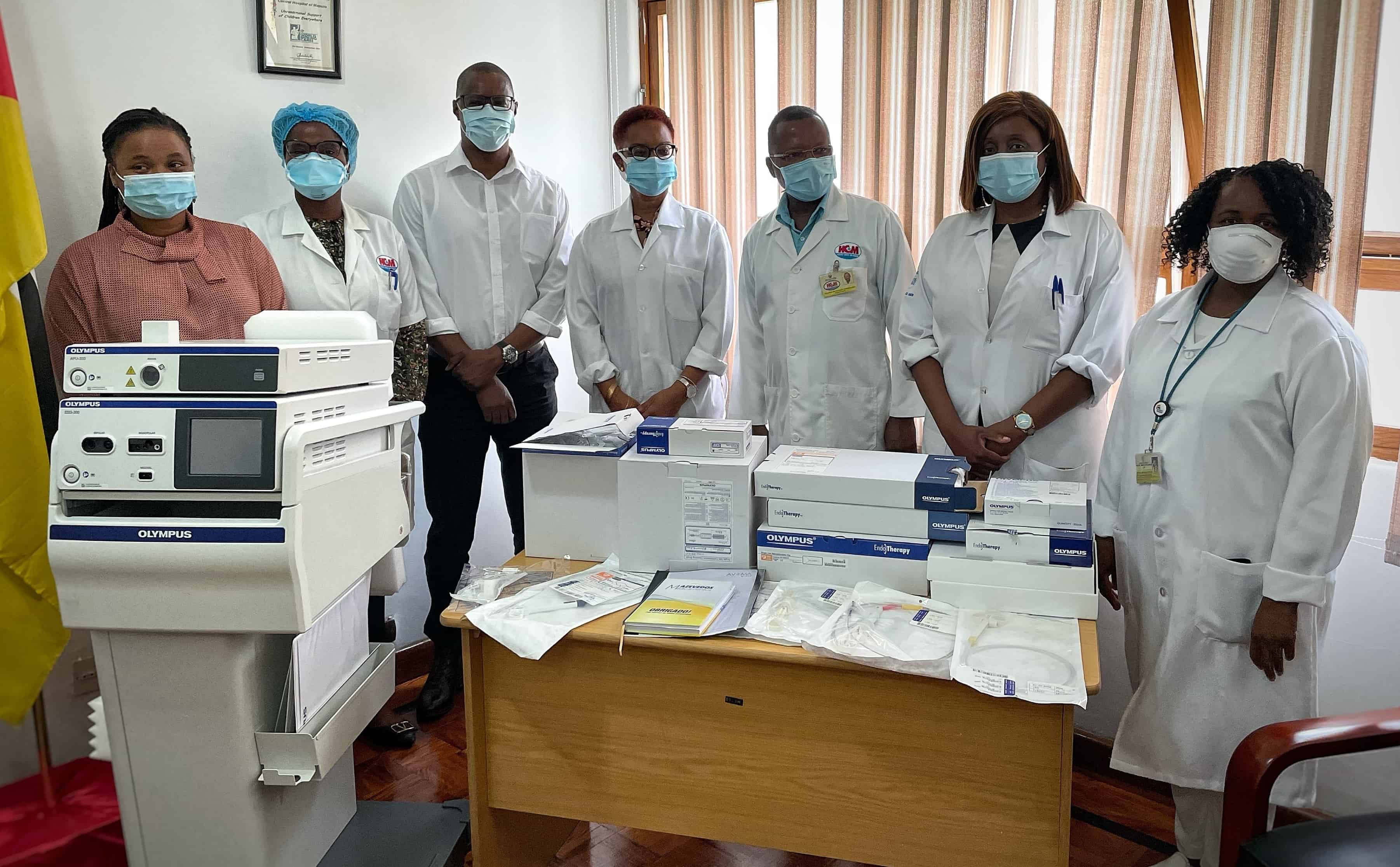 Port Maputo delivers electro-surgical equipment to the Central Hospital of Maputo
